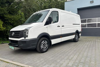 Volkswagen Crafter 2.0 160KM 2016 L2H1 144tys. km Pojedyncza turbina Drzwi przesuwane x2