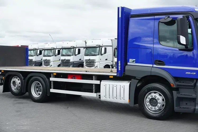Mercedes ACTROS / 2543 / ACC / E 6 / PEŁNY ADR / PLATFORMA / ZAWIESIE POD WÓZEK zdjęcie 16