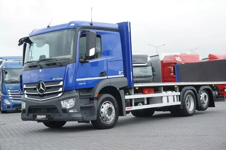 Mercedes ACTROS / 2543 / ACC / E 6 / PEŁNY ADR / PLATFORMA / ZAWIESIE POD WÓZEK zdjęcie 22