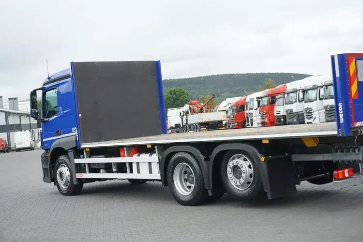 Mercedes ACTROS / 2543 / ACC / E 6 / PEŁNY ADR / PLATFORMA / ZAWIESIE POD WÓZEK zdjęcie 28