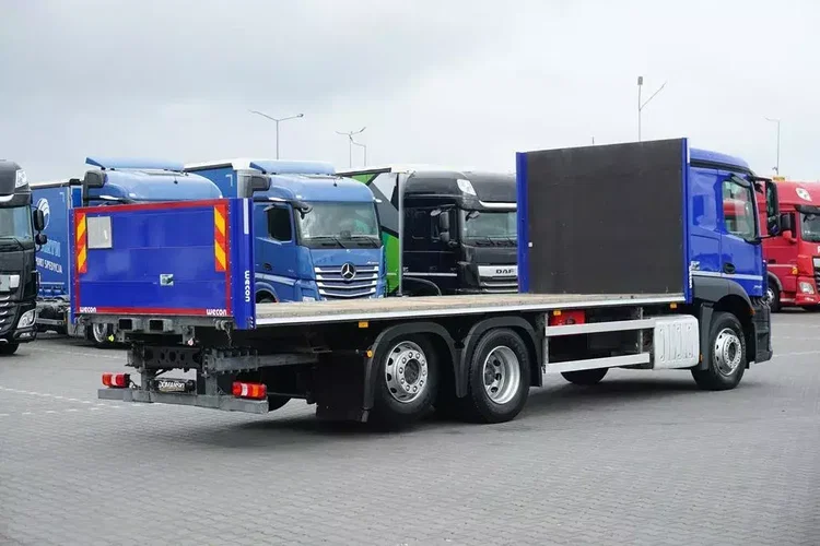 Mercedes ACTROS / 2543 / ACC / E 6 / PEŁNY ADR / PLATFORMA / ZAWIESIE POD WÓZEK zdjęcie 6