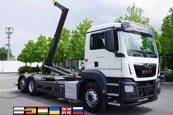 MAN TGS 26.430 E6 6x2 / Hakowiec HIAB Multilift