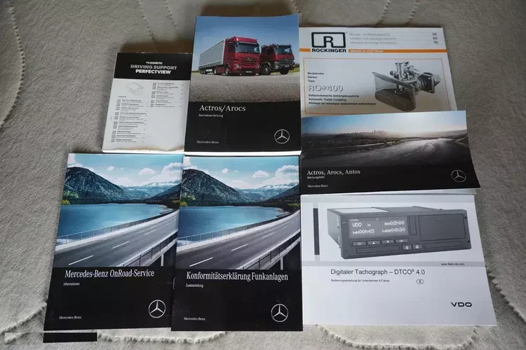 Mercedes Actros 2545 6×2 MP5 / FULL ADR / 2 sztuki zdjęcie 30