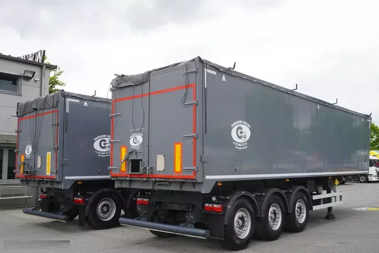 GRAS GS / naczepa wywrotka 52 m3 / 2023 / 3 sztuki zdjęcie 2