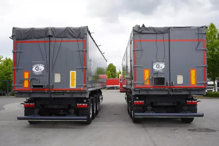 GRAS GS / naczepa wywrotka 52 m3 / 2023 / 3 sztuki zdjęcie 7