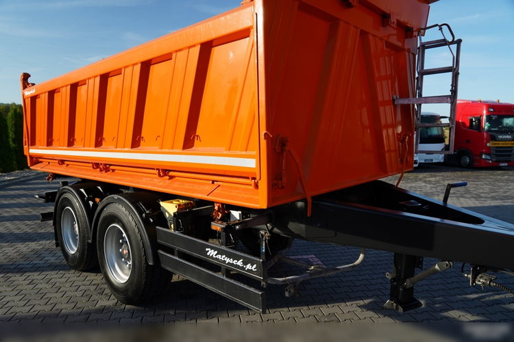 Scania G 440 / 6x6 / ZESTAW / WYWROTKA TRZY-STRONNA / 2X HYDROBURTA /PRZYCZEPA MEILLER / MANUAL zdjęcie 32