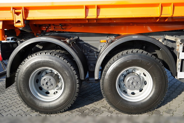 Scania G 440 / 6x6 / ZESTAW / WYWROTKA TRZY-STRONNA / 2X HYDROBURTA /PRZYCZEPA MEILLER / MANUAL zdjęcie 39