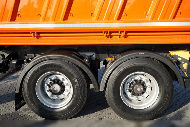 Scania G 440 / 6x6 / ZESTAW / WYWROTKA TRZY-STRONNA / 2X HYDROBURTA /PRZYCZEPA MEILLER / MANUAL zdjęcie 42