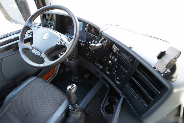 Scania G 440 / 6x6 / ZESTAW / WYWROTKA TRZY-STRONNA / 2X HYDROBURTA /PRZYCZEPA MEILLER / MANUAL zdjęcie 49