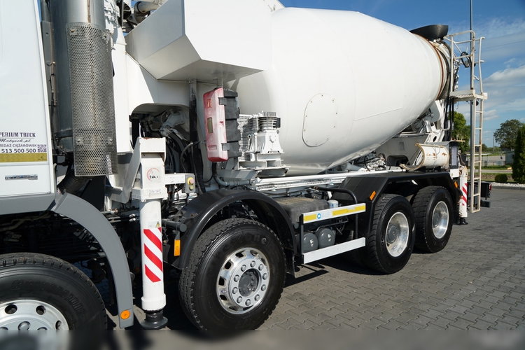 Mercedes -BENZ ACTROS 3241 / POMPOGRUSZKA / 8X4 / BETONIARKA + POMPA SERMAC 3Z24 / EPS + SPRZĘGŁO / ALUFELGI zdjęcie 12