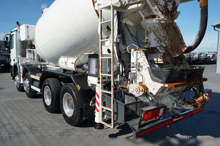 Mercedes -BENZ ACTROS 3241 / POMPOGRUSZKA / 8X4 / BETONIARKA + POMPA SERMAC 3Z24 / EPS + SPRZĘGŁO / ALUFELGI zdjęcie 13