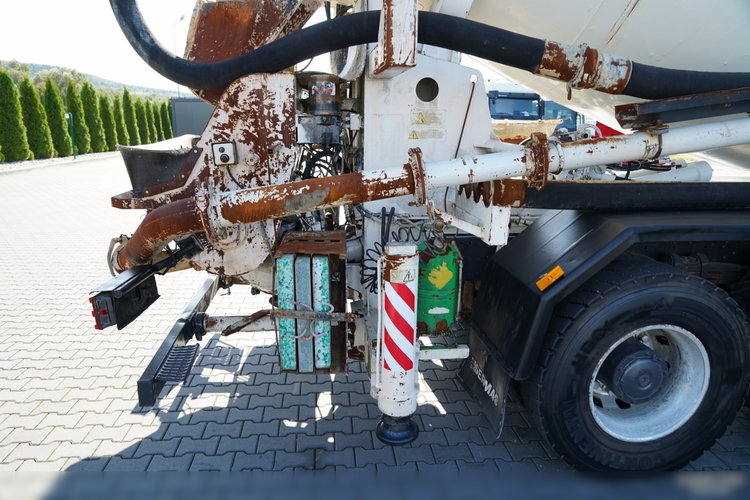 Mercedes -BENZ ACTROS 3241 / POMPOGRUSZKA / 8X4 / BETONIARKA + POMPA SERMAC 3Z24 / EPS + SPRZĘGŁO / ALUFELGI zdjęcie 18