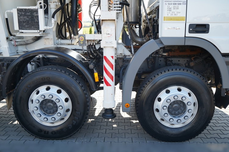Mercedes -BENZ ACTROS 3241 / POMPOGRUSZKA / 8X4 / BETONIARKA + POMPA SERMAC 3Z24 / EPS + SPRZĘGŁO / ALUFELGI zdjęcie 28