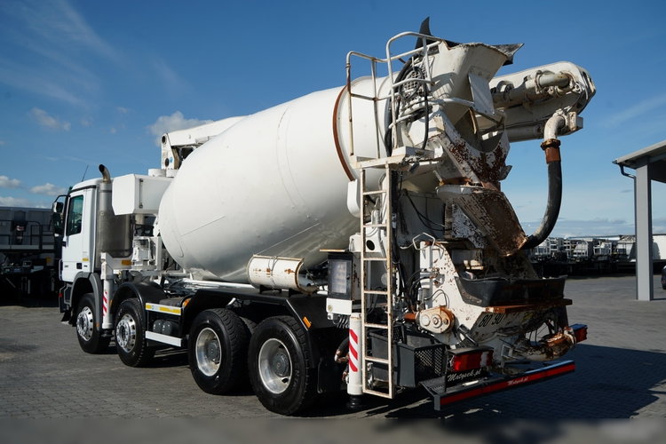 Mercedes -BENZ ACTROS 3241 / POMPOGRUSZKA / 8X4 / BETONIARKA + POMPA SERMAC 3Z24 / EPS + SPRZĘGŁO / ALUFELGI zdjęcie 6