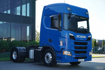 Scania R 450 / HYDRAULIKA / RETARDER / KLIMATYZACJA POSTOJOWA / ALUFELGI / PO KONTRAKCIE SERWISOWYM / SPROWADZONA