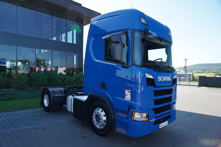 Scania R 450 / HYDRAULIKA / RETARDER / KLIMATYZACJA POSTOJOWA / ALUFELGI / PO KONTRAKCIE SERWISOWYM / SPROWADZONA zdjęcie 2