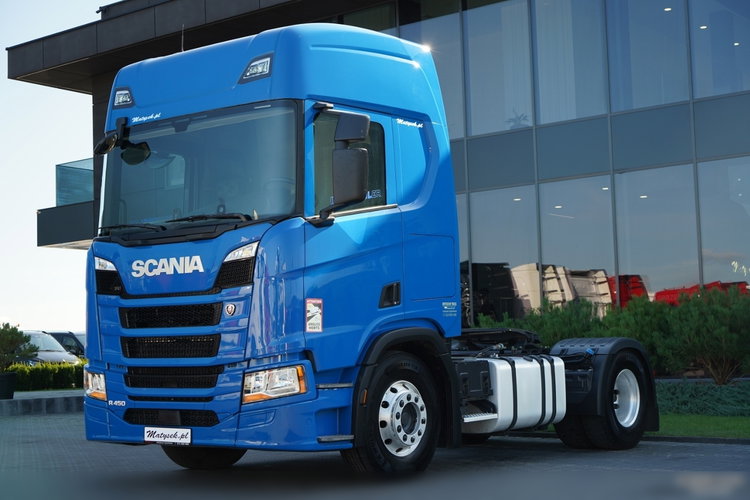Scania R 450 / HYDRAULIKA / RETARDER / KLIMATYZACJA POSTOJOWA / ALUFELGI / PO KONTRAKCIE SERWISOWYM / SPROWADZONA zdjęcie 4