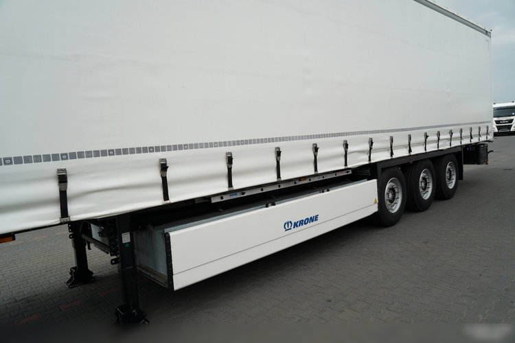 Krone FIRANKA / KOSZ NA PALETY / 2 OSIE PODNOSZONE / 2024 ROK / SPROWADZONA zdjęcie 10