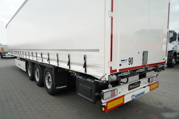 Krone FIRANKA / KOSZ NA PALETY / 2 OSIE PODNOSZONE / 2024 ROK / SPROWADZONA zdjęcie 11