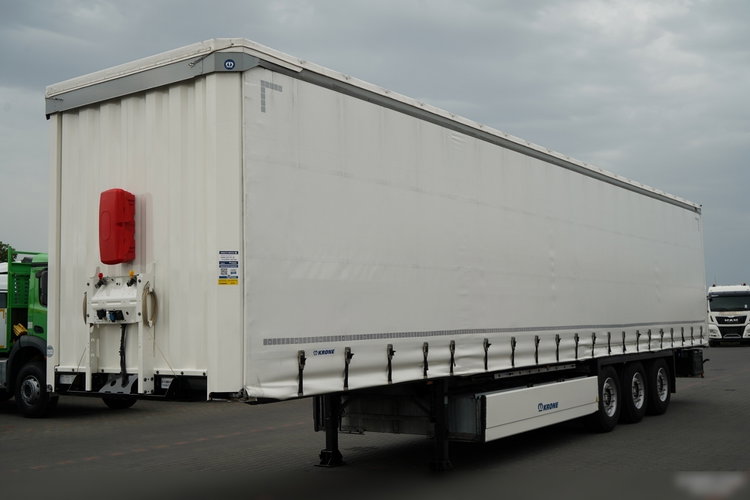 Krone FIRANKA / KOSZ NA PALETY / 2 OSIE PODNOSZONE / 2024 ROK / SPROWADZONA zdjęcie 2