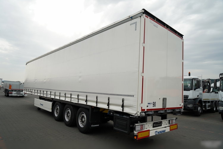 Krone FIRANKA / KOSZ NA PALETY / 2 OSIE PODNOSZONE / 2024 ROK / SPROWADZONA zdjęcie 4