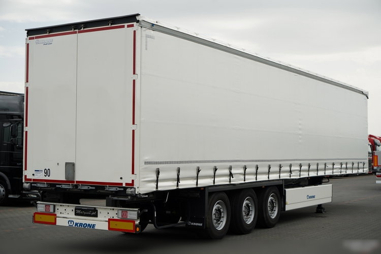 Krone FIRANKA / KOSZ NA PALETY / 2 OSIE PODNOSZONE / 2024 ROK / SPROWADZONA zdjęcie 6