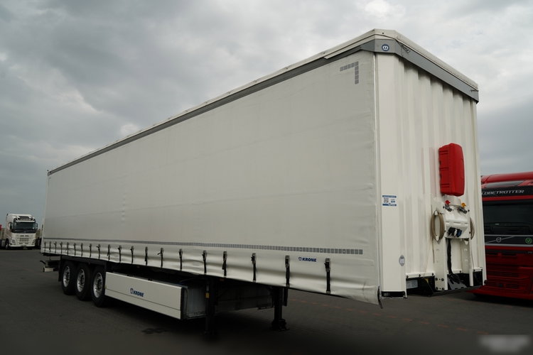 Krone FIRANKA / KOSZ NA PALETY / 2 OSIE PODNOSZONE / 2024 ROK / SPROWADZONA zdjęcie 8