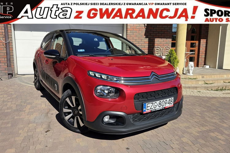 Citroen C3 SHINE Salon PL, I wł, Tempomat, AndroidAuto, po rozrządzie w ASO F.vat 23 zdjęcie 3