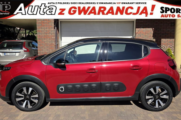 Citroen C3 SHINE Salon PL, I wł, Tempomat, AndroidAuto, po rozrządzie w ASO F.vat 23 zdjęcie 5