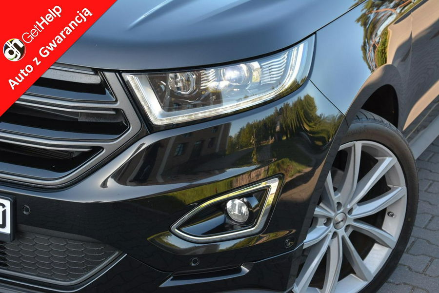 Ford EDGE Panorama Skóry Bi-Xenon Ledy Navi Kamera El klapa El. Fotele ASO zdjęcie 