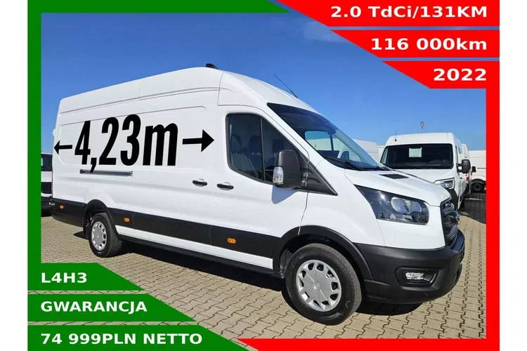 Ford transit L4H3 74999zł NETTO 2.0TdCi/131KM zdjęcie 1