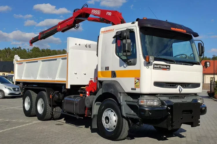 Renault Kerax 26.370 6x4 Mocny HDS FASSI F110 zdjęcie 21
