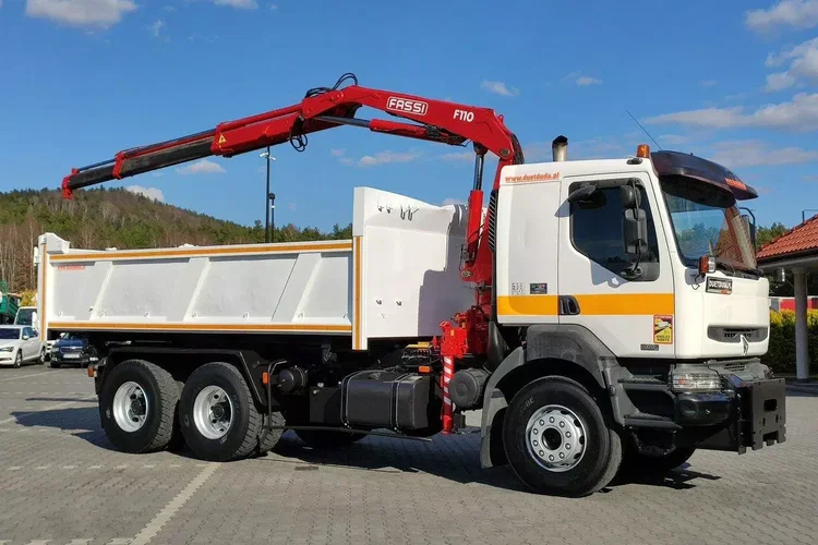 Renault Kerax 26.370 6x4 Mocny HDS FASSI F110 zdjęcie 22
