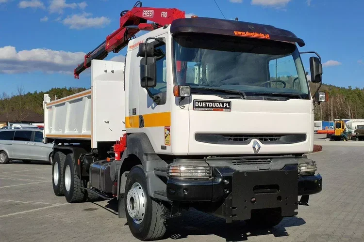 Renault Kerax 26.370 6x4 Mocny HDS FASSI F110 zdjęcie 3