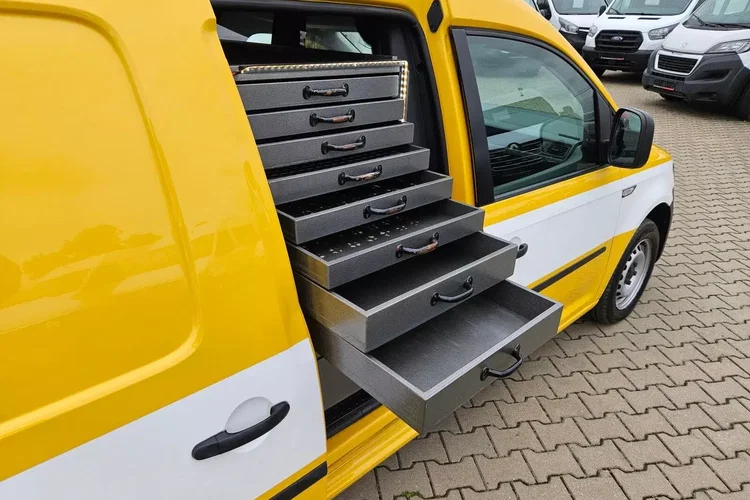 Volkswagen Caddy Long 39999zł NETTO Zabudowa Warsztatowa 2.0TDi/102KM zdjęcie 9