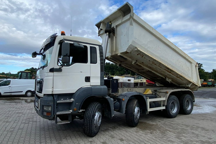 TGA 35.400 8X4 BB Wywrotka MAN TGA 35.400 Wywrotka, Klima, kipper 2008 Rok zdjęcie 1