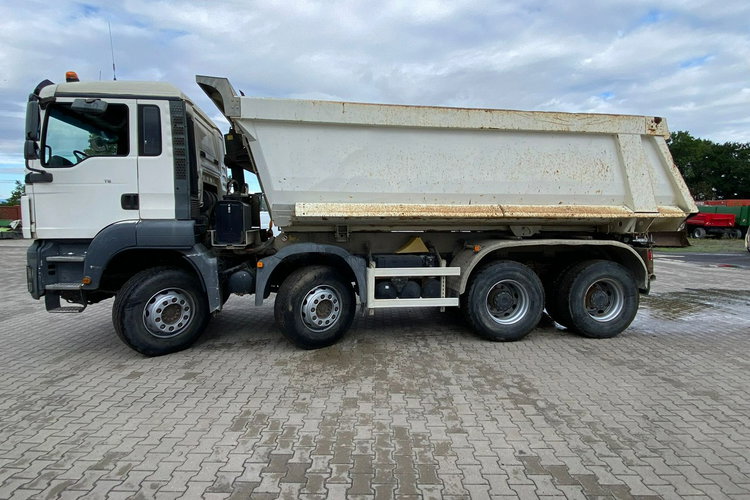 TGA 35.400 8X4 BB Wywrotka MAN TGA 35.400 Wywrotka, Klima, kipper 2008 Rok zdjęcie 15