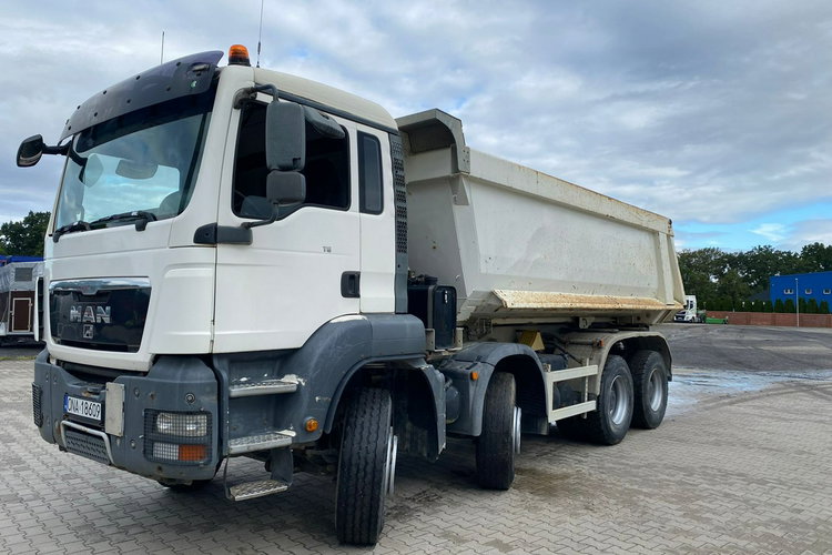 TGA 35.400 8X4 BB Wywrotka MAN TGA 35.400 Wywrotka, Klima, kipper 2008 Rok zdjęcie 2