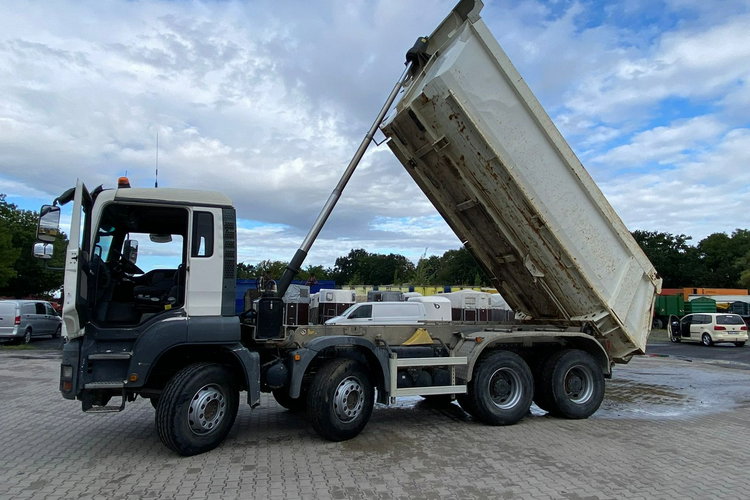 TGA 35.400 8X4 BB Wywrotka MAN TGA 35.400 Wywrotka, Klima, kipper 2008 Rok zdjęcie 5