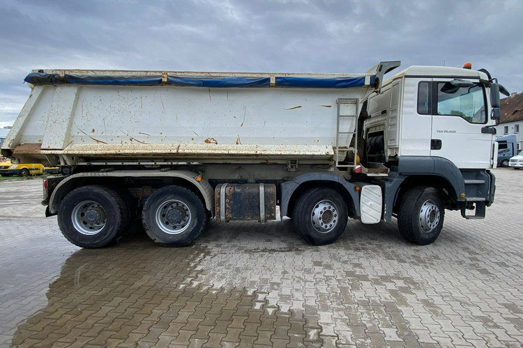 TGA 35.400 8X4 BB Wywrotka MAN TGA 35.400 Wywrotka, Klima, kipper 2008 Rok zdjęcie 9