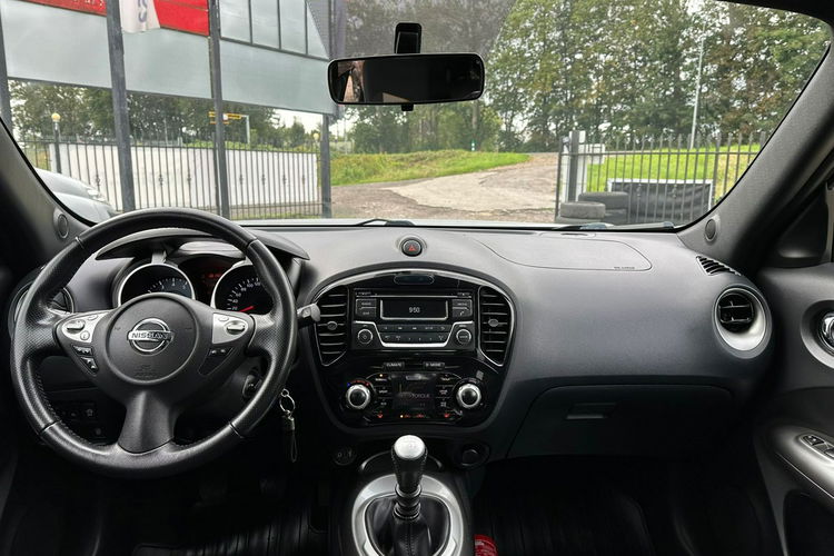 Nissan Juke 2015 1.2 benzyna 115km bezwypadkowy panorama xenon 2 komplety alu zdjęcie 11