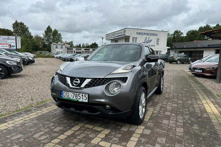 Nissan Juke 2015 1.2 benzyna 115km bezwypadkowy panorama xenon 2 komplety alu zdjęcie 2