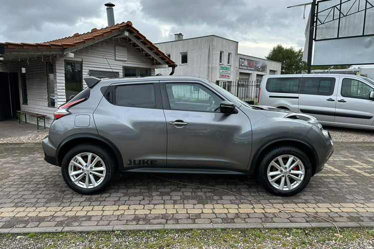 Nissan Juke 2015 1.2 benzyna 115km bezwypadkowy panorama xenon 2 komplety alu zdjęcie 6