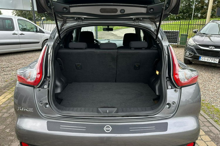 Nissan Juke 2015 1.2 benzyna 115km bezwypadkowy panorama xenon 2 komplety alu zdjęcie 9