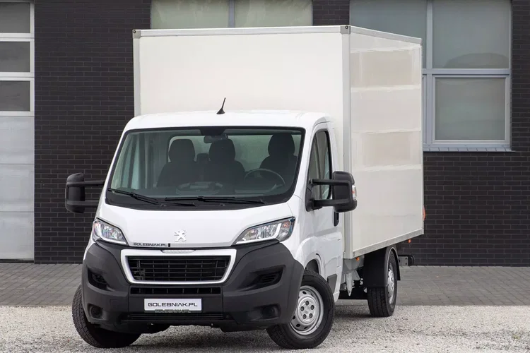 Peugeot Boxer 165KM KONTENER 8ep + WINDA dHollandia 750kg zdjęcie 1