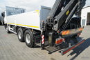 Mercedes ACTROS 2636 / 6x4 / SKRZYNIOWY 6, 5 M + HDS HIAB 166 E-5 HIDUO / WYSUW 15 M / MOCNA PODŁOGA / STEROWANIE RADIOWE / ROTATOR / SPROWADZONY zdjęcie 17