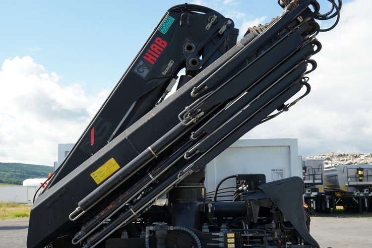 Mercedes ACTROS 2636 / 6x4 / SKRZYNIOWY 6, 5 M + HDS HIAB 166 E-5 HIDUO / WYSUW 15 M / MOCNA PODŁOGA / STEROWANIE RADIOWE / ROTATOR / SPROWADZONY zdjęcie 18