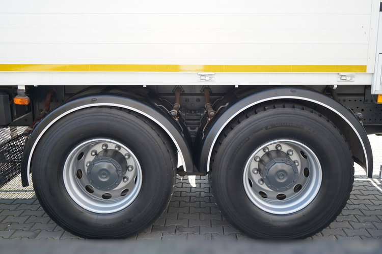 Mercedes ACTROS 2636 / 6x4 / SKRZYNIOWY 6, 5 M + HDS HIAB 166 E-5 HIDUO / WYSUW 15 M / MOCNA PODŁOGA / STEROWANIE RADIOWE / ROTATOR / SPROWADZONY zdjęcie 29