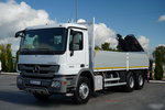 Mercedes ACTROS 2636 / 6x4 / SKRZYNIOWY 6, 5 M + HDS HIAB 166 E-5 HIDUO / WYSUW 15 M / MOCNA PODŁOGA / STEROWANIE RADIOWE / ROTATOR / SPROWADZONY zdjęcie 7