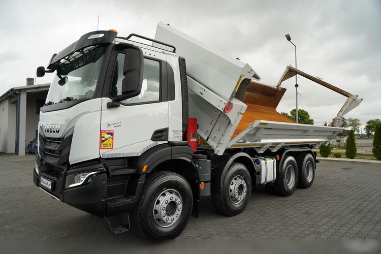 Iveco X-WAY 480 / 8X4 / WYWROTKA DWUSTRONNA / HYDROBURTA / HYDROKLAPA / AUTOMAT / SPROWADZONY zdjęcie 10